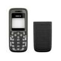 Корпус для Nokia 1208, High quality, чорний