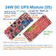 Модуль безперебійного живлення 12V/15V, 24W, 1A, TZT DC UPS control board 02S V4.0CN Charging Step Up Protection Module