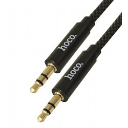 Кабель AUX (Мини-джек - Мини-джек) Hoco UPA19, 3,5 мм, 1 м, черный Кабель AUX (Мини-джек - Мини-джек) Hoco UPA19, 3,5 мм, 1 м, черный