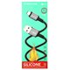 Кабель Micro-USB - USB, Borofone BX83, 1 м, 2,4А, силиконовый, черный