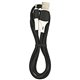 Кабель Lightning - USB, Borofone BX79, 1 м, 2,4А, силіконовий, чорний