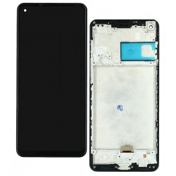 Дисплей для Samsung A217 Galaxy A21s, черный, с сенсорным экраном, с рамкой, High quality Дисплей для Samsung A217 Galaxy A21s, черный, с сенсорным экраном, с рамкой, High quality