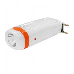 Ліхтарик 2в1 акумуляторний LY-8812 10 SMD+1Вт з бічною лампою та сонячною панеллю