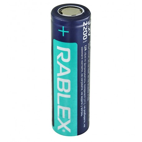 Аккумулятор 18650 Rablex, (LiFePO4 3.2V 2200mAh)