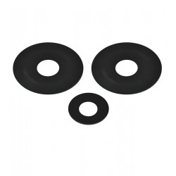 Скло камери для Xiaomi Redmi Note 13 Pro Plus (4G), чорне, комплект 3 шт