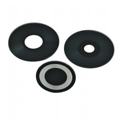 Скло камери для Xiaomi Redmi 13, чорний, комплект 3 шт.