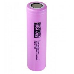 Акумулятор INR 18650 - 26E, (Li-ion 3.7V 2600 мАг), бузковий Акумулятор INR 18650 - 26E, (Li-ion 3.7V 2600 мАг), бузковий