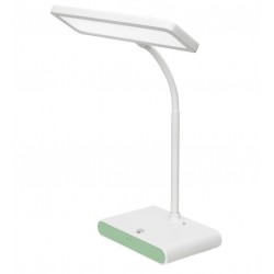 Лампа настольная Weidasi WD-6047, гибкая, с аккумулятором, белая