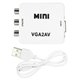 Переходник конвертер MINI, VGA в AV (VGA (IN)- гн.3гн.RCA (OUT))