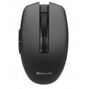 Мышь XTRIKE ME GW-224 BK wireless mouse 2.4G/BT3.0/5.2, 800-1200-1600dpi (black)