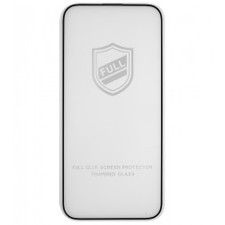 Захисне скло для Apple iPhone 16 Pro Max, 2.5D, Full Glue, чорне