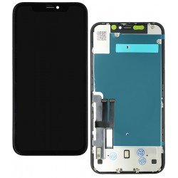 Дисплей для Apple iPhone 11, черный, с рамкой, копия, (TFT), GX Дисплей для Apple iPhone 11, черный, с рамкой, копия, (TFT), GX