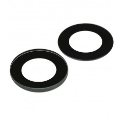 Скло камери для Apple iPhone 15 Plus, чорне, без рамки, комплект 2 шт., Original Скло камери для Apple iPhone 15 Plus, чорне, без рамки, комплект 2 шт., Original