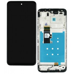 Дисплей для Motorola G13, чорний, з сенсорним екраном (дисплейний модуль), з рамкою Дисплей для Motorola G13, чорний, з сенсорним екраном (дисплейний модуль), з рамкою