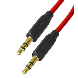 Кабель AUX (Міні-джек - Міні-джек) Hoco UPA11, 3,5 мм, 1 м, червоний Кабель AUX (Міні-джек - Міні-джек) Hoco UPA11, 3,5 мм, 1 м, червоний