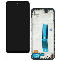 Дисплей для Xiaomi Redmi Note 11, Redmi Note 11S, чорний, з рамкою, High Qualiti (TFT)
