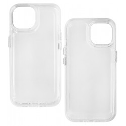 Чехол для Apple iPhone 15, Space Case 2nd Gen, силиконовый, прозрачный