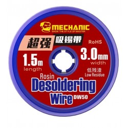 Стрічка для випаювання Mechanic DW50 3015, ш. 3,0 мм, д. 1,5 м