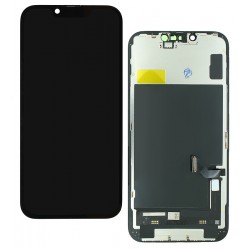 Дисплей для Apple iPhone 14, черный, с сенсорным экраном, с рамкой, High Quality, ZY-IN CELL