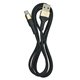 Кабель Micro-USB - USB, Hoco X26, круглый, 1 метр, 2,4А, в тканевой оплетке, black - gold