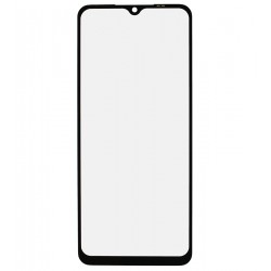 Скло корпуса для Xiaomi Poco C40, Redmi 10C, з ОСА-плівкою, чорний