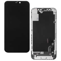 Дисплей для Apple iPhone 12 mini, черный, с сенсорным экраном, с рамкой, оригинал (PRC) Дисплей для Apple iPhone 12 mini, черный, с сенсорным экраном, с рамкой, оригинал (PRC)