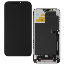 Дисплей для Apple iPhone 12 Pro Max, черный, с рамкой, China quality, (TFT), JK Дисплей для Apple iPhone 12 Pro Max, черный, с рамкой, China quality, (TFT), JK