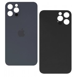 Задня панель корпуса для iPhone 12 Pro, синяя, нужно снимать стекло камеры, small hole Задня панель корпуса для iPhone 12 Pro, синяя, нужно снимать стекло камеры, small hole