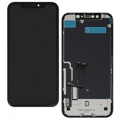 Дисплей для iPhone XR, черный, с рамкой, China quality, (TFT), ZY, LTPS Дисплей для iPhone XR, черный, с рамкой, China quality, (TFT), ZY, LTPS