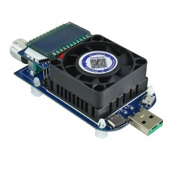 Тестер зарядних пристроїв XY-KZ25 з РК дисплеєм, регульованим навантаженням і активним охолодженням (25W, 4A) Тестер зарядних пристроїв XY-KZ25 з РК дисплеєм, регульованим навантаженням і активним охолодженням (25W, 4A)