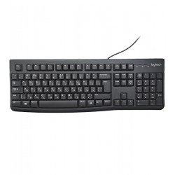 Клавіатура Logitech K120 USB OEM Black укр розкладка Клавіатура Logitech K120 USB OEM Black укр розкладка