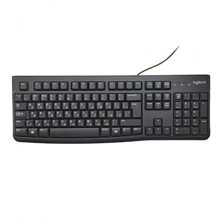 Клавіатура Logitech K120 USB OEM Black укр розкладка