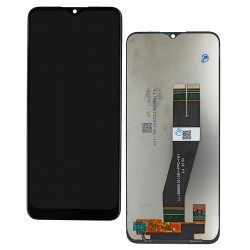 Дисплей для Samsung A037G Galaxy A03s, чорний, без рамки, оригінал (PRC), з чорним шлейфом Дисплей для Samsung A037G Galaxy A03s, чорний, без рамки, оригінал (PRC), з чорним шлейфом