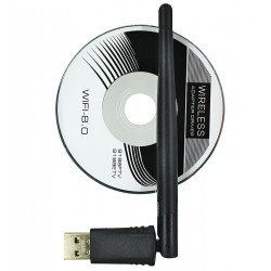 Wi-Fi адаптер Alfa W114 USB 150Mbps IPTV / DVR RECEIVER 3DBi, черный Wi-Fi адаптер Alfa W114 USB 150Mbps IPTV / DVR RECEIVER 3DBi, черный