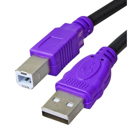 Кабель USB-B - USB2.0, 1.5 м, A-папа/B-папа, для принтеров