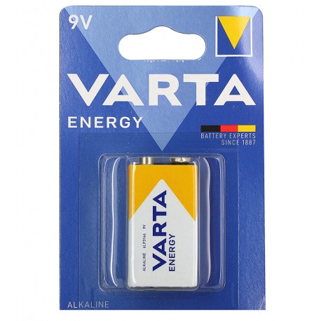 Батарейка VARTA Energy 6LR61, крона, 1 штука