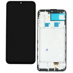 Дисплей для Samsung A245 Galaxy A24, чорний, (OLED), з рамкою, High Quality Дисплей для Samsung A245 Galaxy A24, чорний, (OLED), з рамкою, High Quality