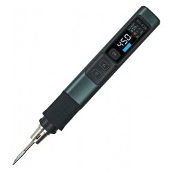 Паяльник портативный FNIRSI HS-02B, 100W Type-C 9-20В DC, (совместимы с JBC C210) Минимальная комплектация |Паяльник, жало, HS02B-K, кейс, переходник Паяльник портативный FNIRSI HS-02B, 100W Type-C 9-20В DC, (совместимы с JBC C210) Минимальная комплектация |Паяльник, жало, HS02B-K, кейс, переходник