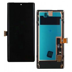 Дисплей для Google Pixel 6 Pro, чорний, без сканера, High Quality, (OLED), GLUOG, G8VOU