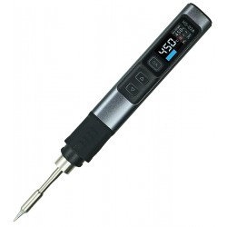 Паяльник портативный FNIRSI HS-02A, 100W Type-C 9-20В DC, (совместимы с JBC C245) Минимальная комплектация |Паяльник, жало, HS02A-B, кейс, переходник Паяльник портативный FNIRSI HS-02A, 100W Type-C 9-20В DC, (совместимы с JBC C245) Минимальная комплектация |Паяльник, жало, HS02A-B, кейс, переходник