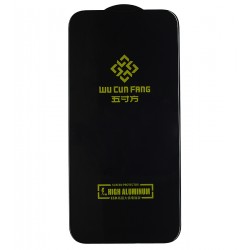 Захисне скло для Apple iPhone 13, iPhone 13 Pro, iPhone 14, High Aluminum, чорне Захисне скло для Apple iPhone 13, iPhone 13 Pro, iPhone 14, High Aluminum, чорне