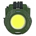 Фонарик брелок HY-006, COB+LED, зарядка от Type-C, датчик движения, карабин, магнит