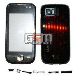 Корпус для Samsung S8000 Jet, S8003, High quality, черный Корпус для Samsung S8000 Jet, S8003, High quality, черный