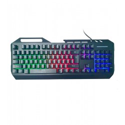 Клавіатура XO KB-01 RGB USB, дротова, з підсвічуванням, чорна Клавіатура XO KB-01 RGB USB, дротова, з підсвічуванням, чорна