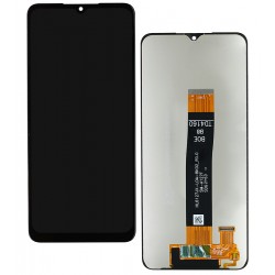 Дисплей для Samsung A127 Galaxy A12 Nacho, чорний, без рамки, оригінал (PRC), BV065WBM-L0A-8K02_R0.0, HL6127JX-L0A-8K02_R0.0