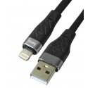 Кабель Lightning - USB, Hoco X53, 1 метр, 2.4А, черный