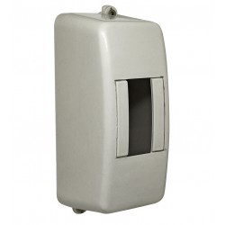 Щиток для автомата 1-2-модульний, накладний, без кришки