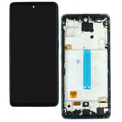 Дисплей для Samsung A528 Galaxy A52s 5G, чорний, з сірою рамкою, High Copy, (OLED) Дисплей для Samsung A528 Galaxy A52s 5G, чорний, з сірою рамкою, High Copy, (OLED)
