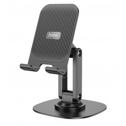 Настільний тримач Hoco HD6 Winner dual-axis rotating desktop stand |4.5-7"| (black)