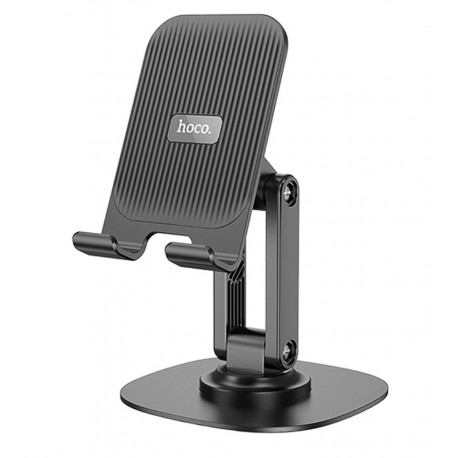 Настольный держатель Hoco HD6 Winner dual-axis rotating desktop stand |4.5-7"| (black)